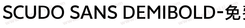 SCUDO SANS DEMIBOLD字体转换